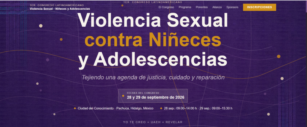 Primer Congreso Latinoamericano "Violencia Sexual contra Niñeces y Adolescencias"